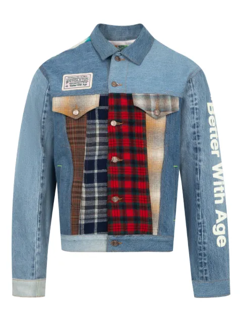 Better with Age  x Pendleton Albany Mixed denim jacket