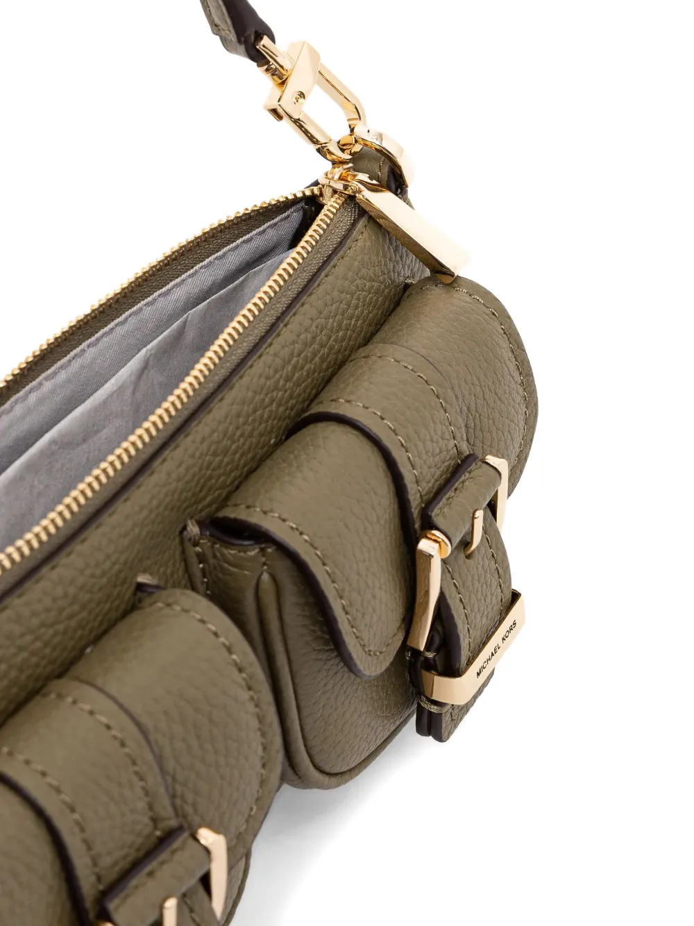 MICHAEL MICHAEL KORS SMALL ZOEY TWO-POCKET SHOULDER BAG