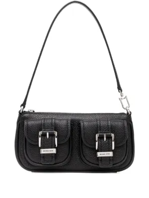 Proenza Schouler ショルダーバッグ PROENZA SCHOULER Slide leather and canvas shoulder bag | NET-A-PORTER