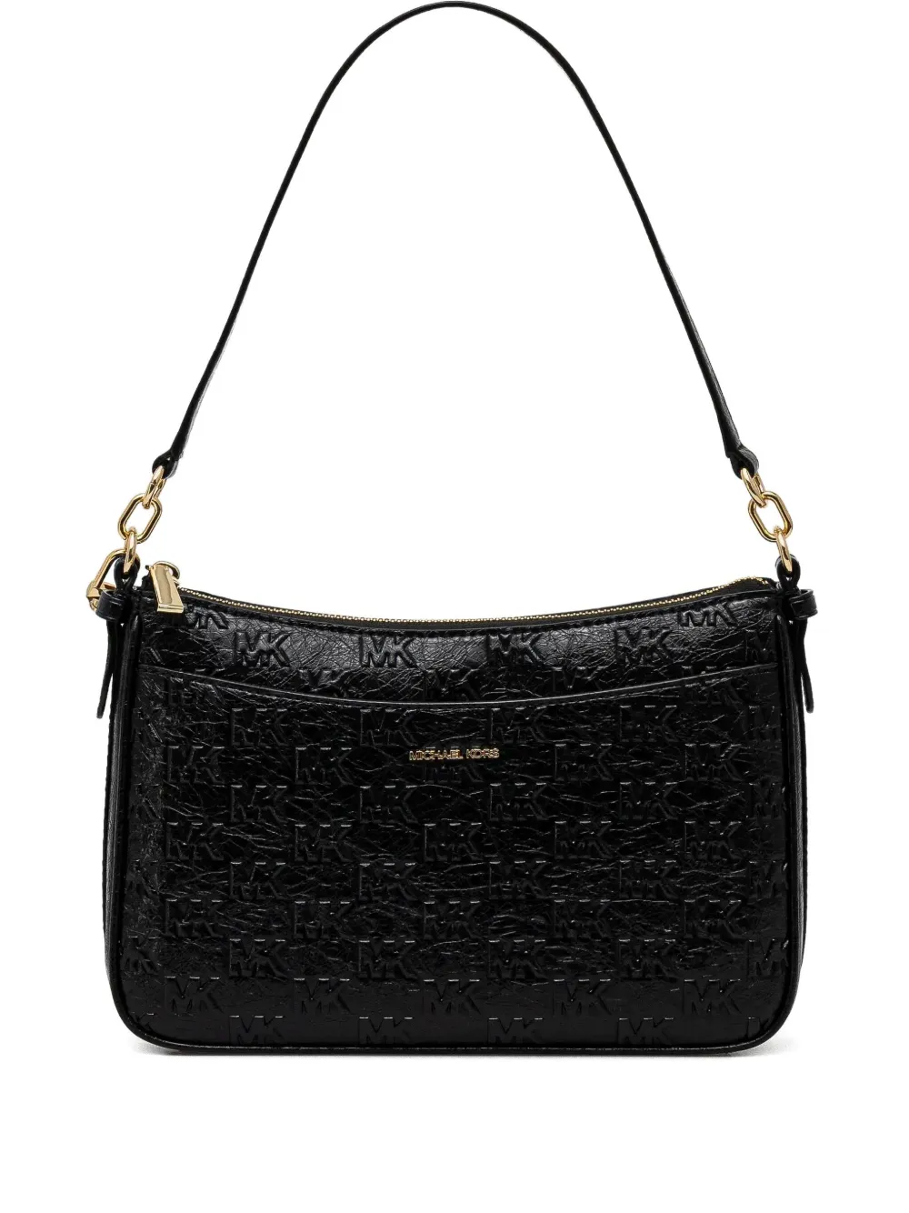 Michael Michael Kors モノグラム ショルダーバッグ - ブラック Michael Michael Kors モノグラム ショルダーバッグ - ブラック