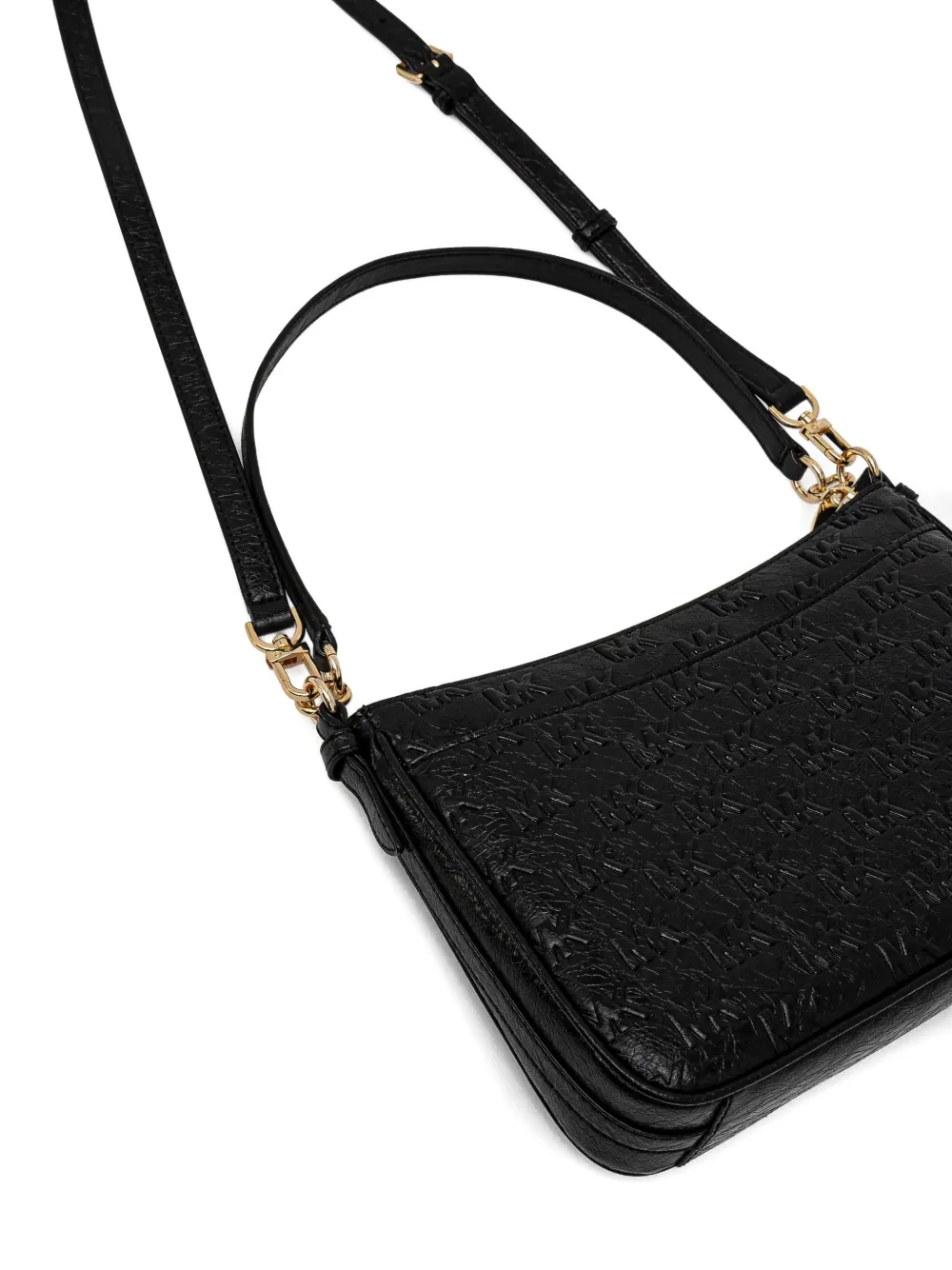 Michael Kors Schoudertas met monogram Zwart