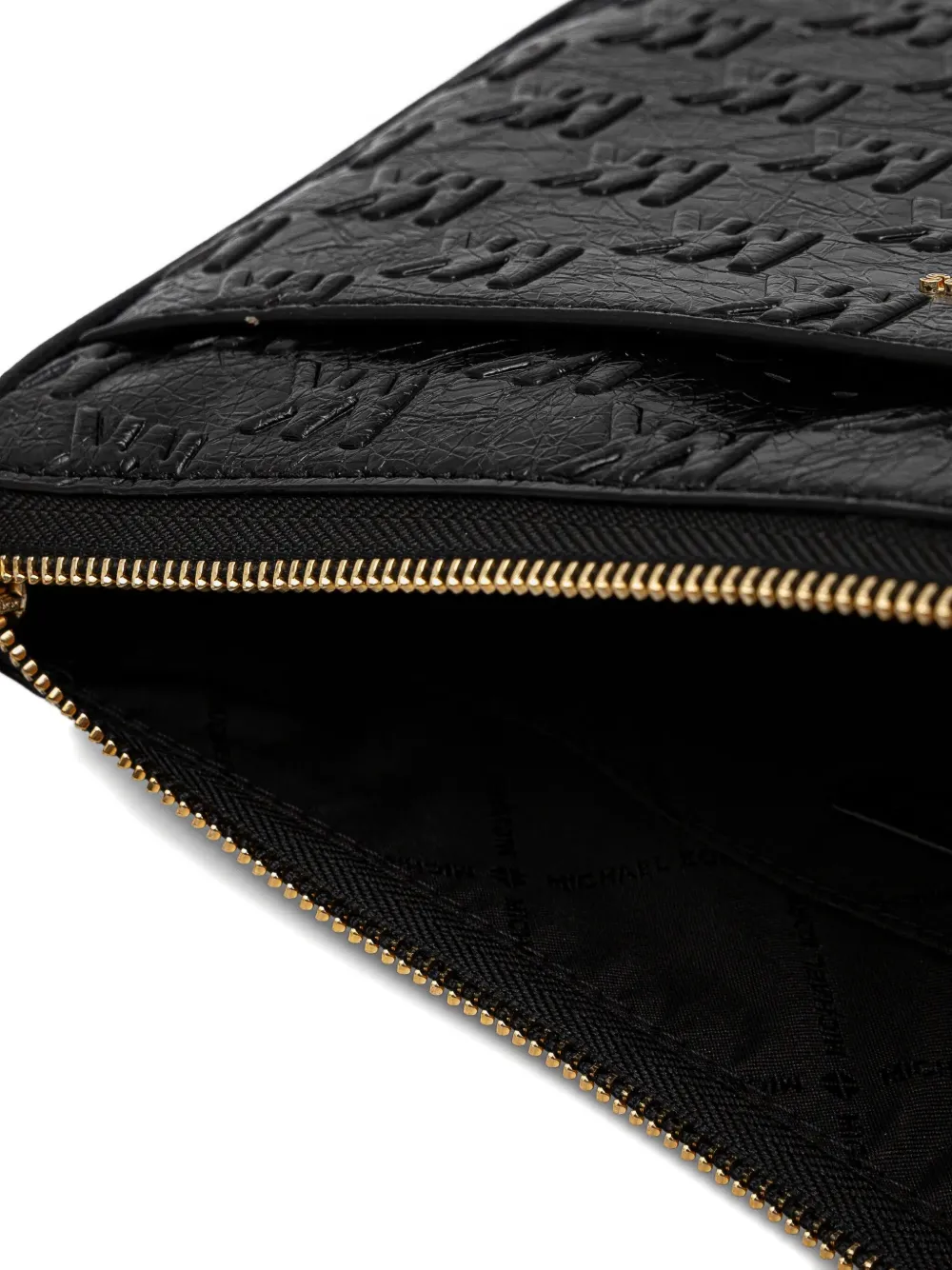 Michael Kors Schoudertas met monogram Zwart