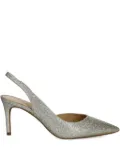 Michael Michael Kors 75mm glitter-detailing pumps - Silver