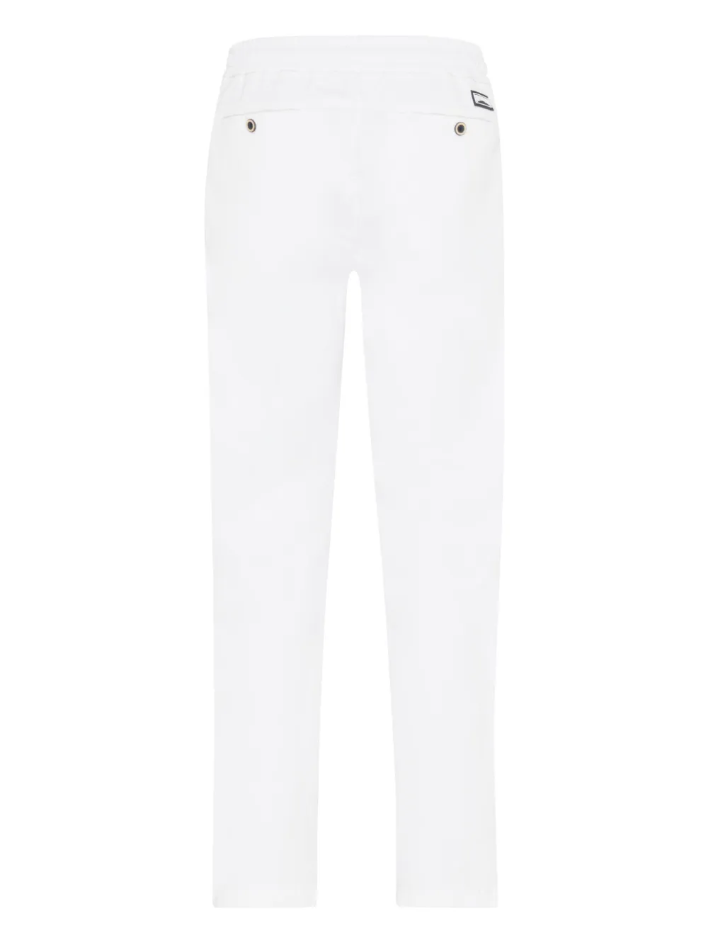 Vilebrequin Trainingsbroek met logopatch Wit