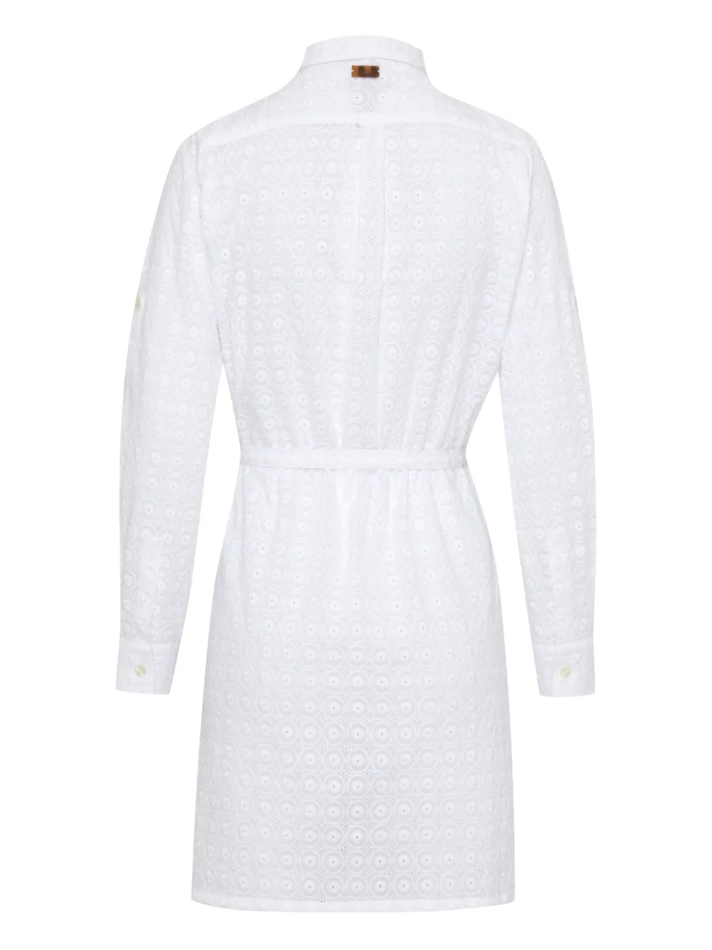 VILEBREQUIN BRODERIE-ANGLAISE MIDI DRESS