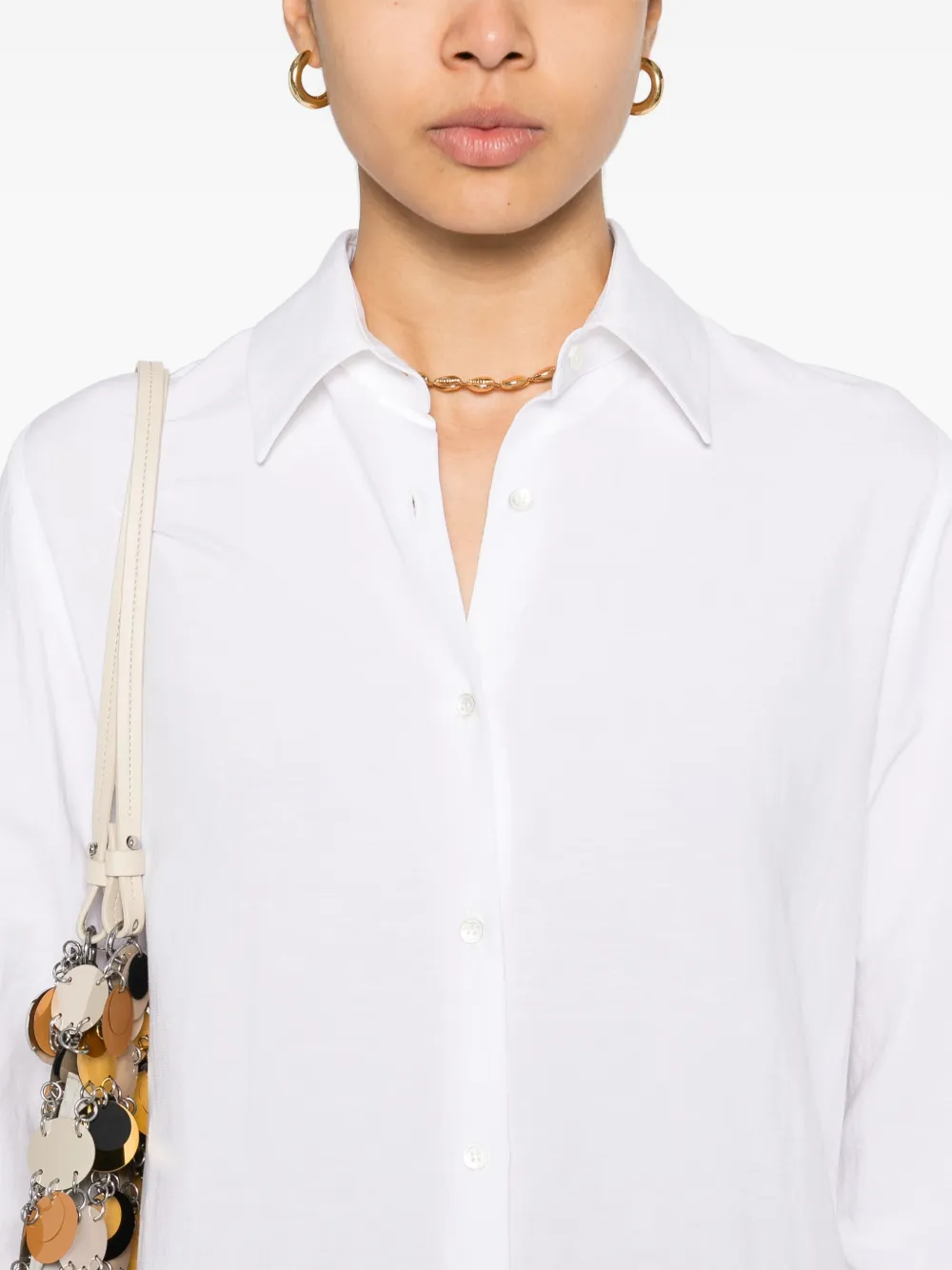 Shop Blanca Vita Belted Maxi Dress In White