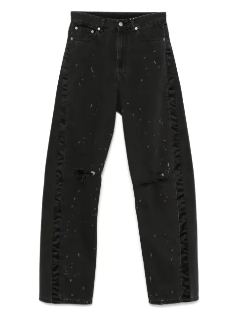 MM6 Maison Margiela paint-splatter effect jeans