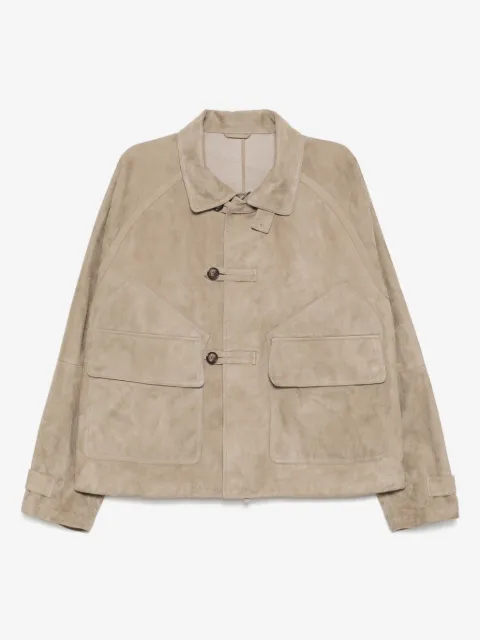 Giorgio Armani suede jacket