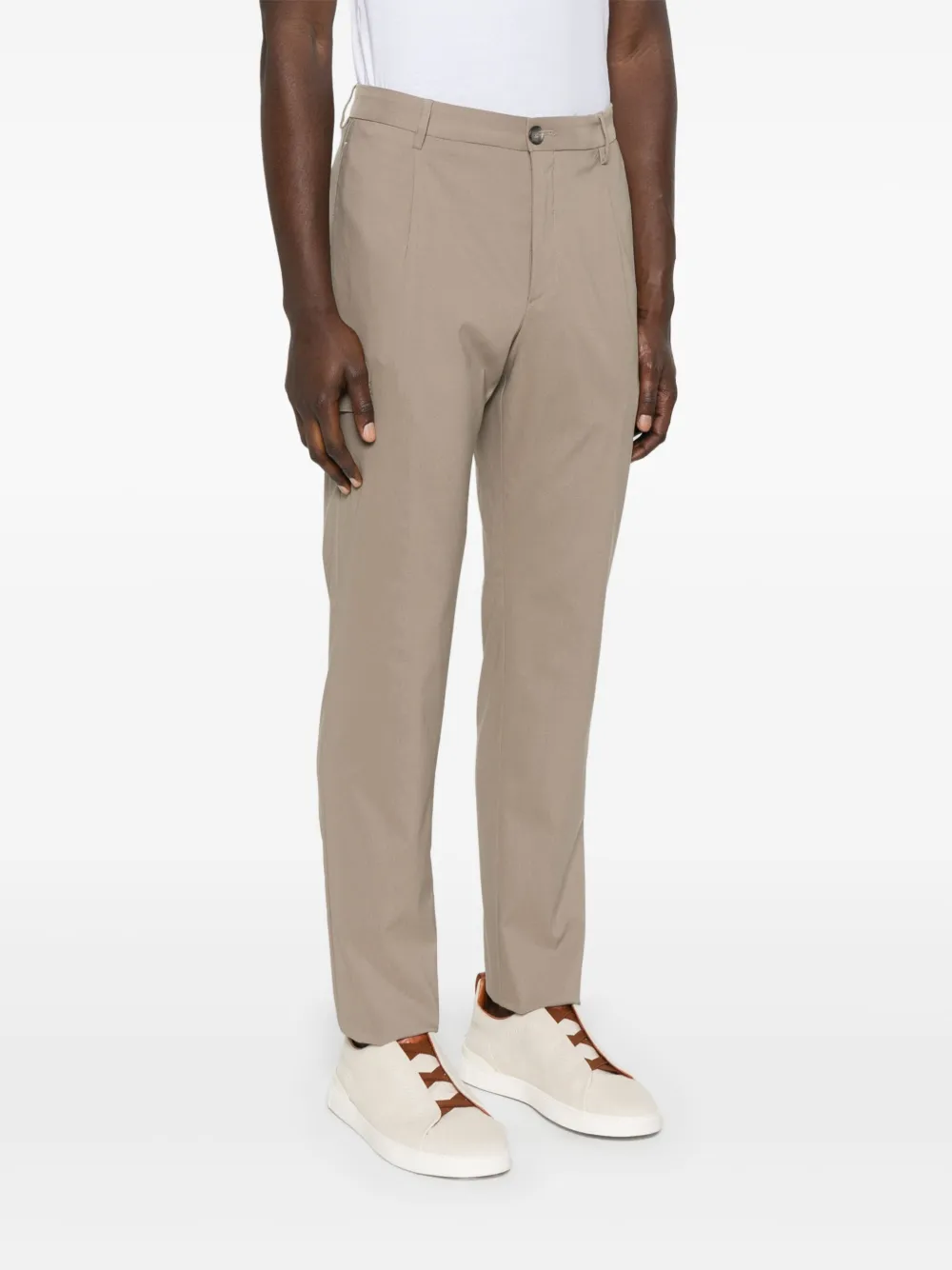 Tagliatore P-Lang14 broek Bruin