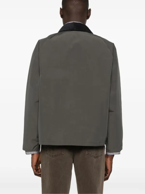 【新品. 未使用】Barbour TRANSPORT GRY 34 Barbour Transporter Jacket | Grey | FARFETCH