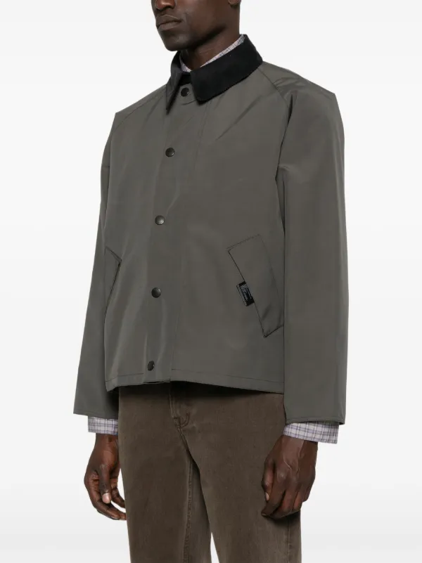 【新品. 未使用】Barbour TRANSPORT GRY 34 Barbour Transporter Jacket | Grey | FARFETCH