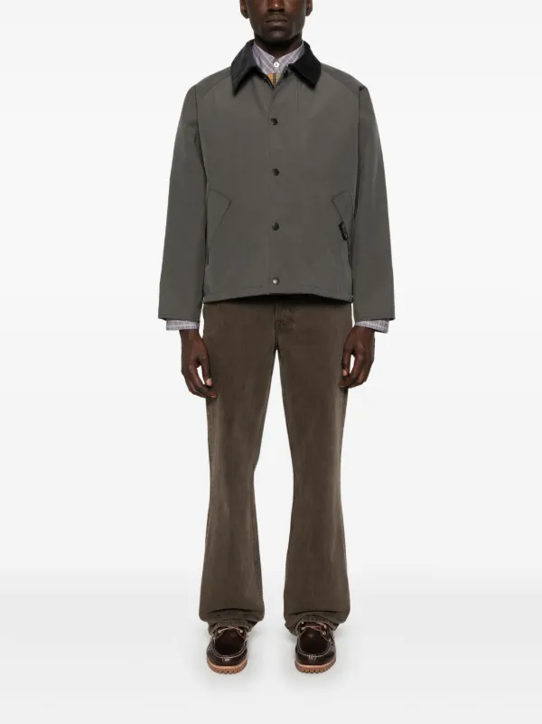 【新品. 未使用】Barbour TRANSPORT GRY 34 Barbour Transporter Jacket | Grey | FARFETCH