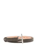 Alexander McQueen T-Bar belt - Brown