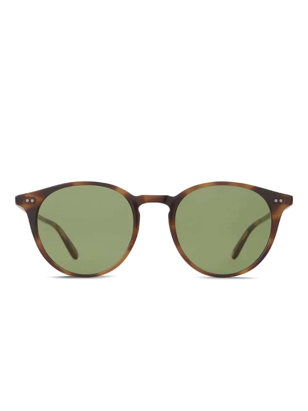 Garrett Leight California Clune round-frame sunglasses | Brown | Image 1
