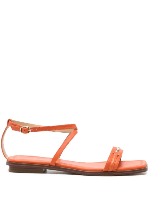 Michael Michael Kors leather flat sandals