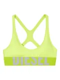 Diesel Allison cross-back sports bra - Yellow