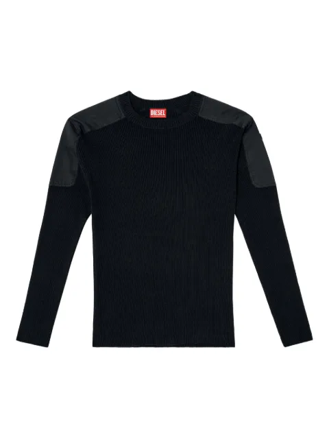 Diesel K-Martin ribbed long-sleeves top