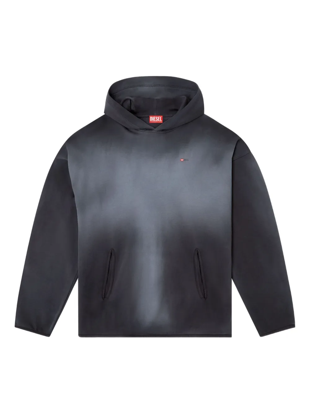 Diesel S-Ee-T1 hoodie Zwart