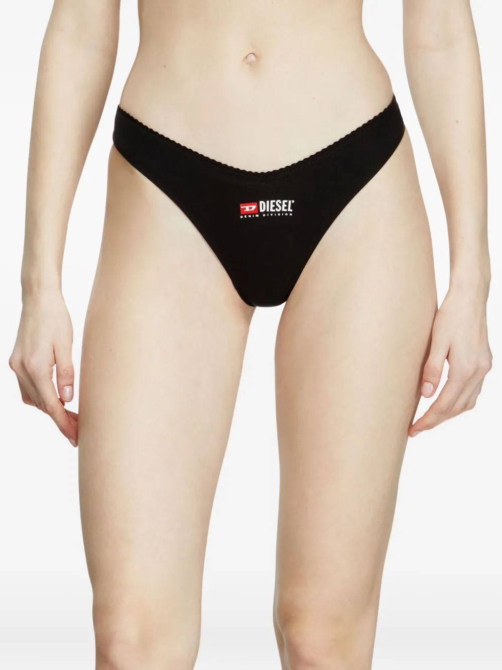 Diesel Drie Punchy strings - Zwart