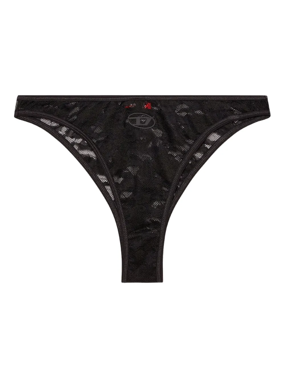 Diesel string Punchy-Utlt à détails en dentelle | noir | Image 1