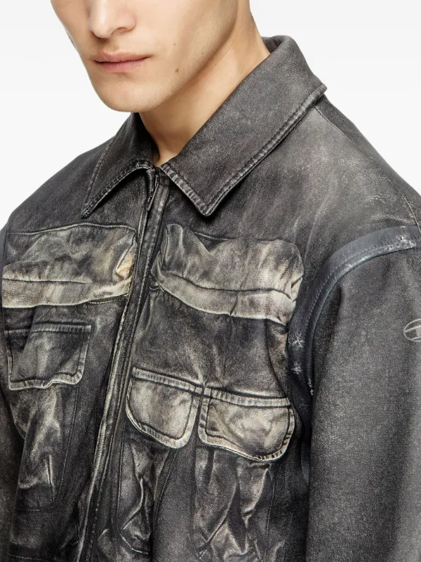 Diesel L-Mayer ジャケット | グレー | FARFETCH JP