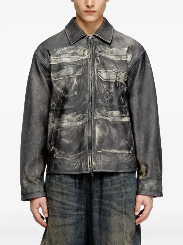Diesel L-Mayer ジャケット | グレー | FARFETCH JP