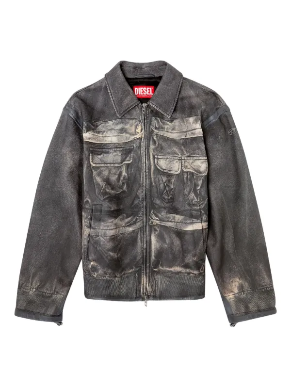 Diesel L-Mayer ジャケット | グレー | FARFETCH JP