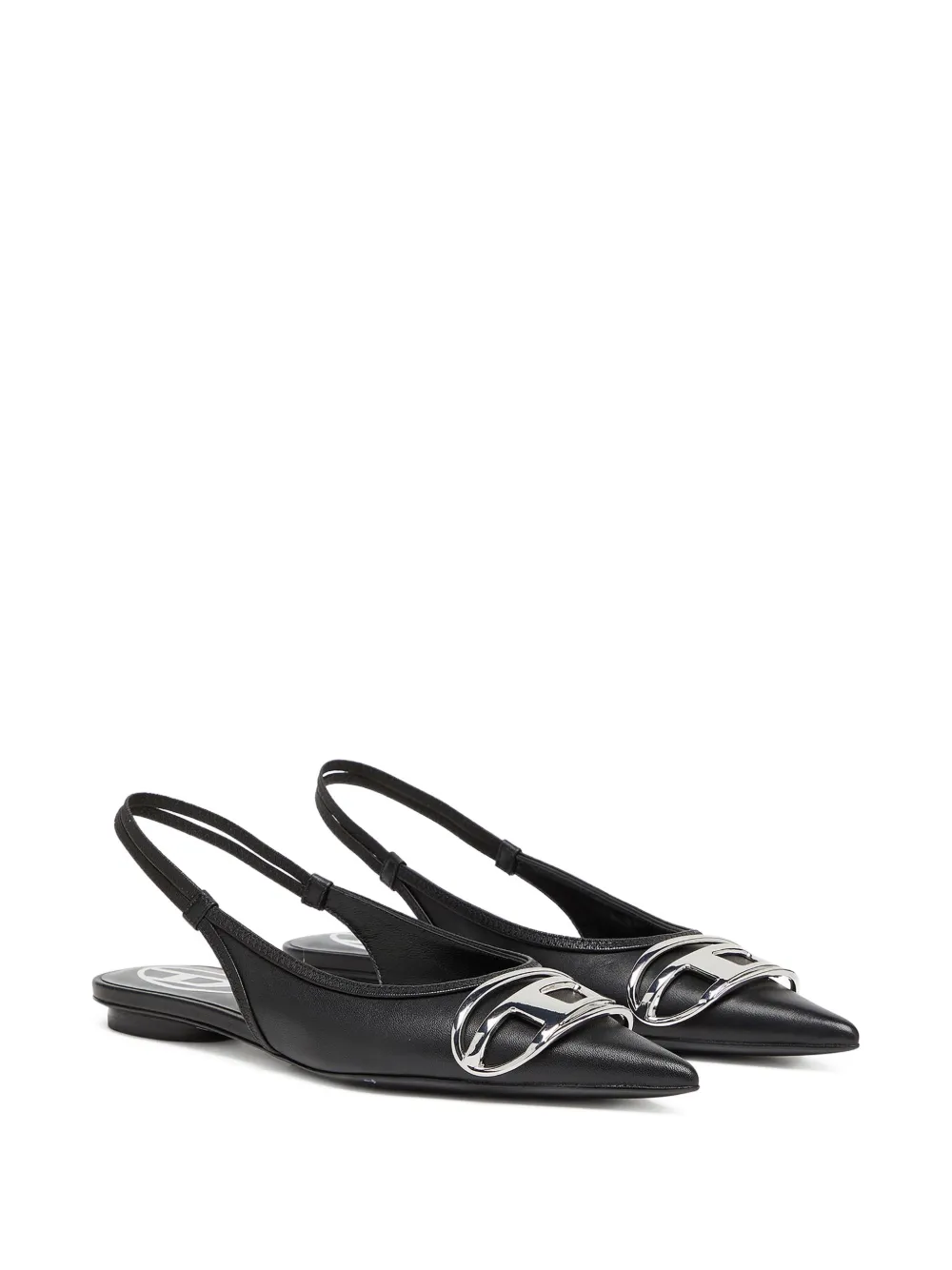 Diesel D-Venus ballerina's - Zwart
