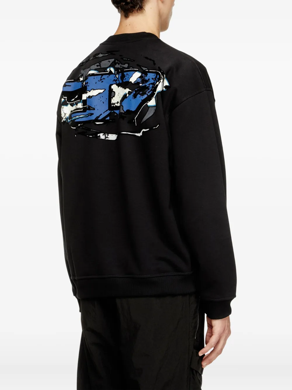 Diesel S-Boxt-T2 sweater Zwart