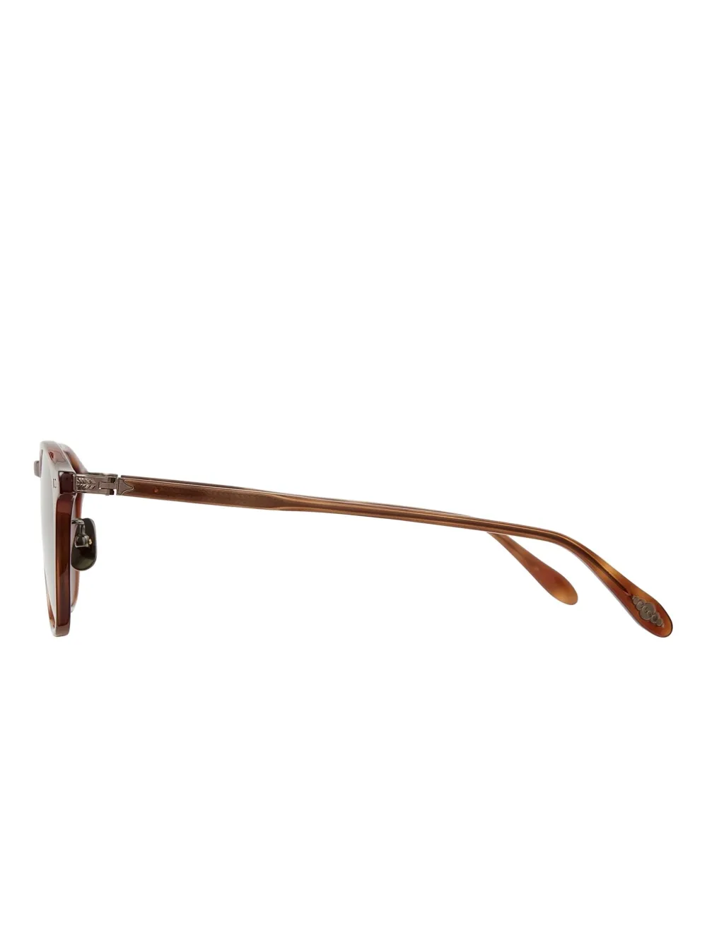 Garrett Leight HAMPTON J SUN Tortoishelly Pure G15 Bruin