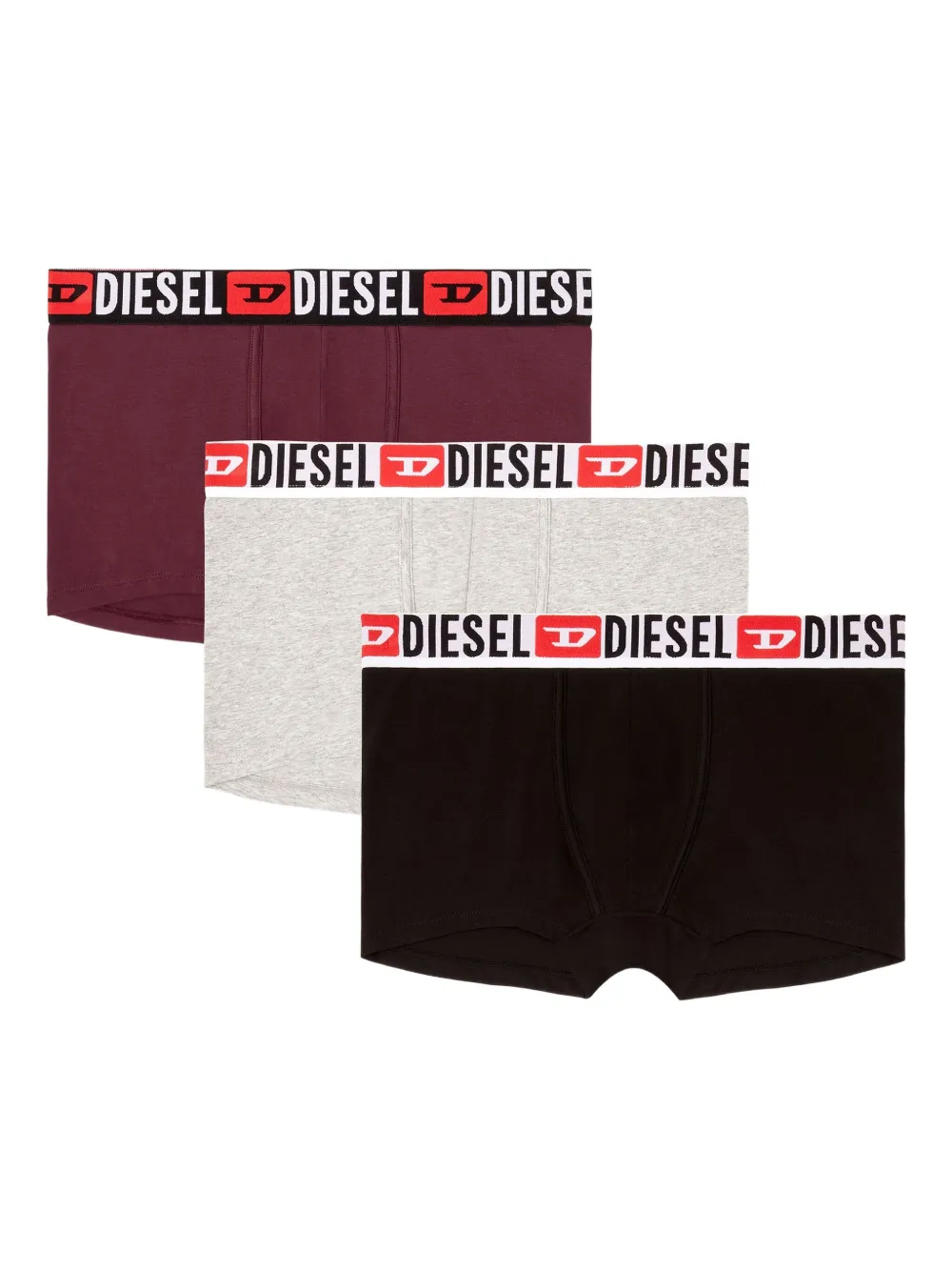 Diesel Damien boxers (pack of three) | Red | Image 1