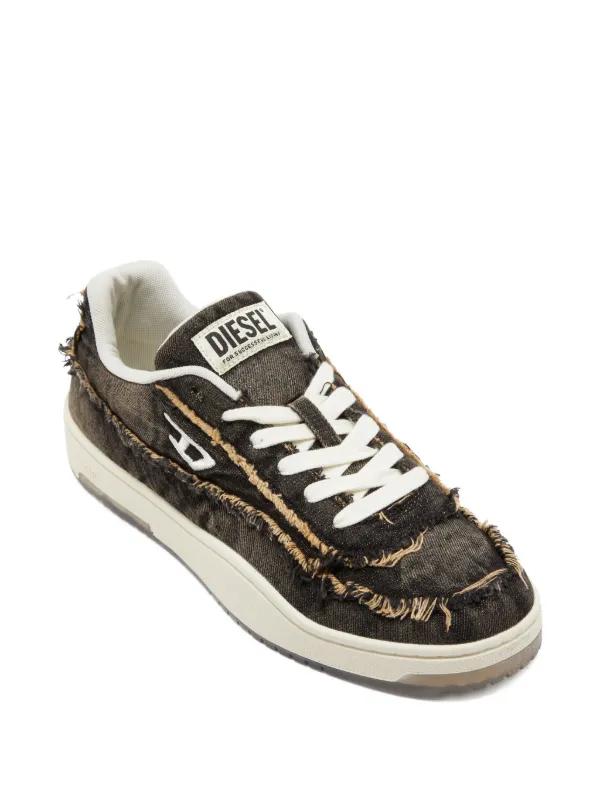 Diesel S-Tracker-D Low Sneakers Black FARFETCH