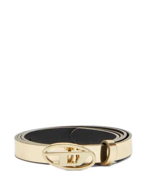 Diesel oval-buckle belt