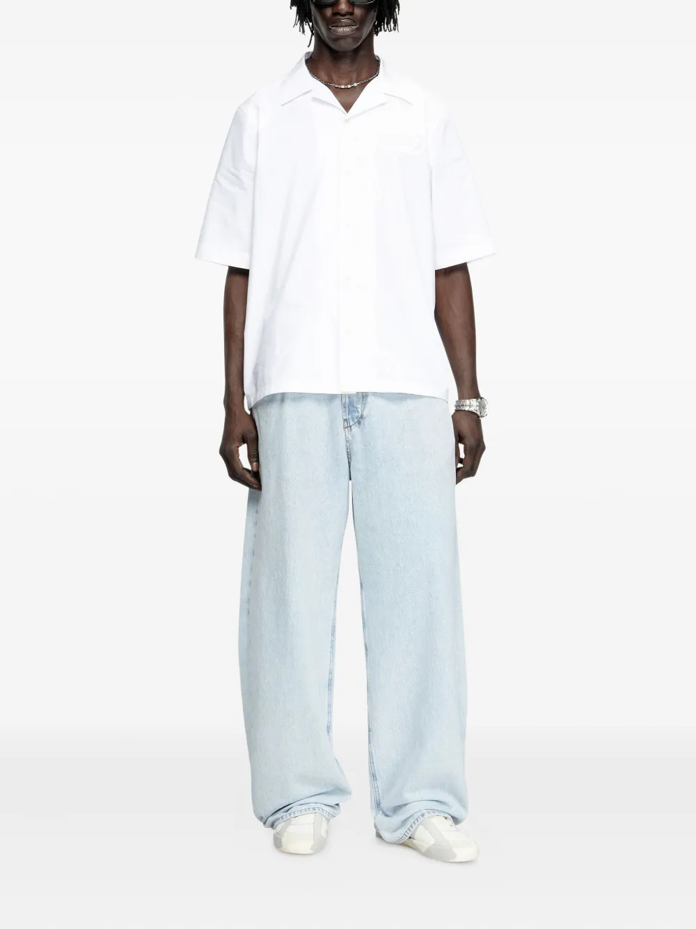 Diesel cotton shirt - Wit