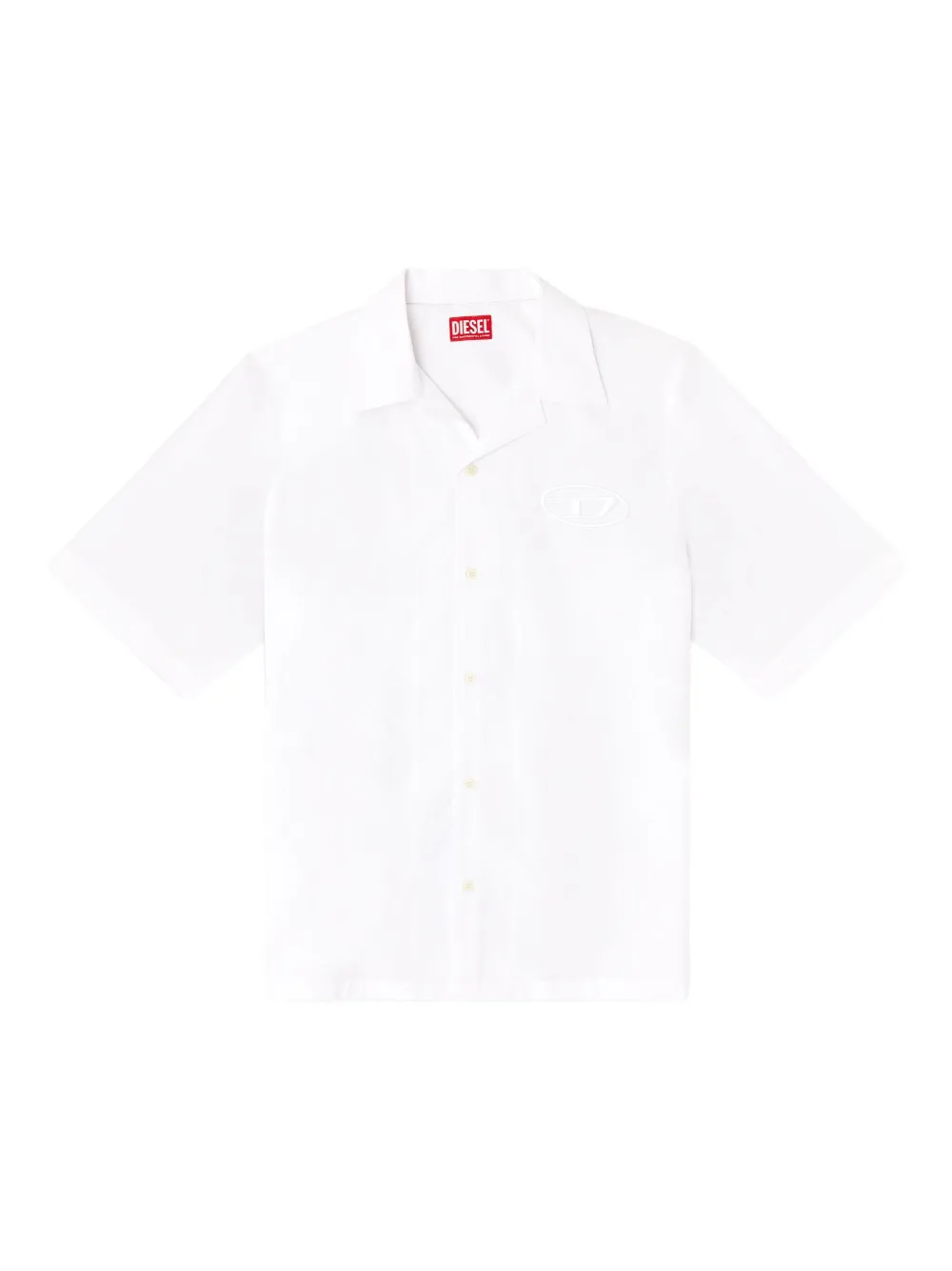 Diesel camisa de algodón | blanco | Image 1