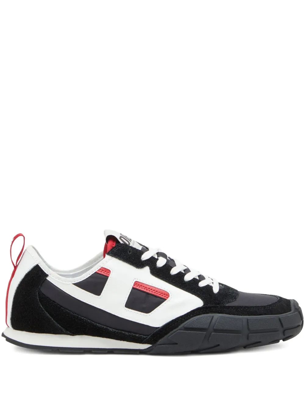 Diesel Pagodha sneakers met vlakken Zwart