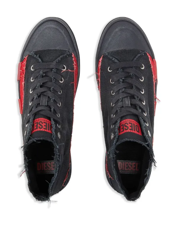 Diesel S-D-Verse Mid II Sneakers | Black | FARFETCH