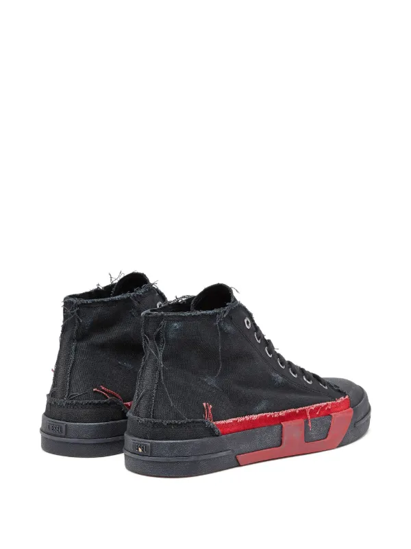 Diesel S-D-Verse Mid スニーカー | ブラック | FARFETCH JP
