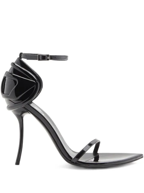 Diesel D-Ten & Half leather sandals