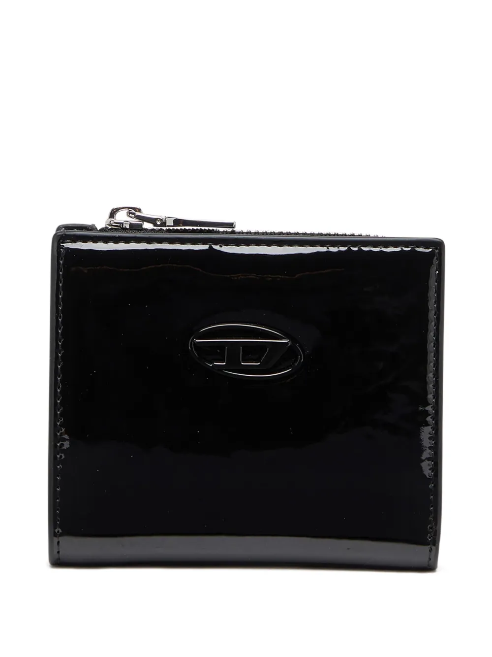 Play III patent leather cardholder