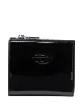 Diesel Play III patent leather cardholder - Black