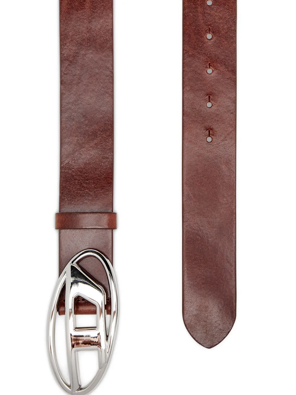 Diesel Leren riem - Bruin
