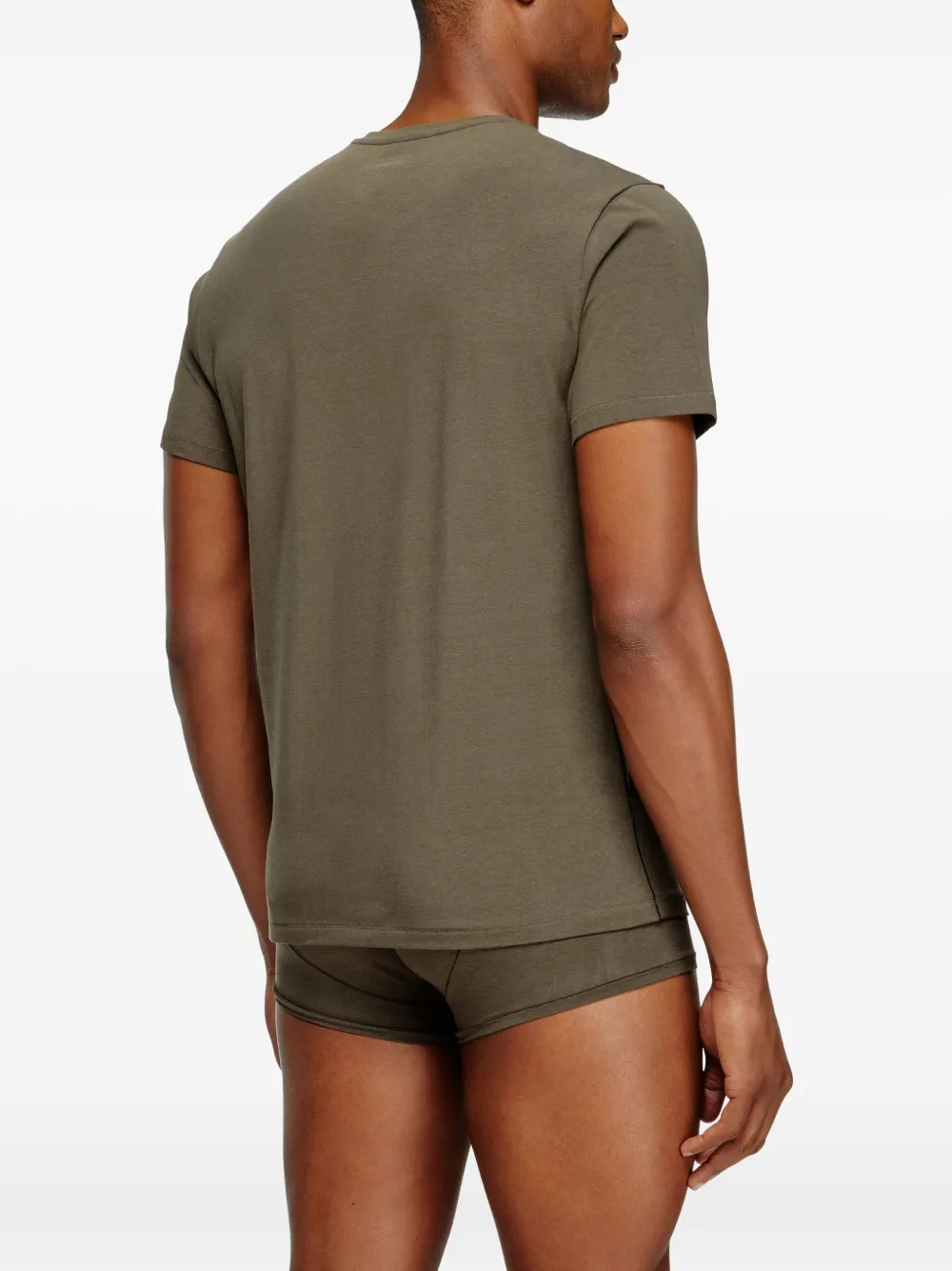 Diesel Twee Randal-D-Mono T-shirts met ronde hals Bruin