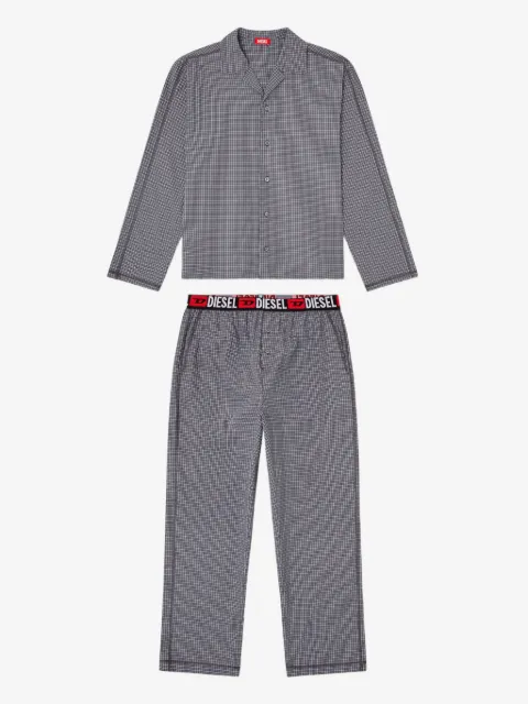 Diesel Paul-D-Core checked pyjama set