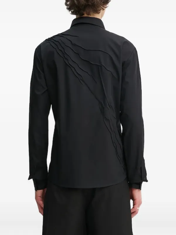 HELIOT EMIL ブラック Insterno シャツ IT44 HELIOT EMIL Insterno シャツ | ブラック | FARFETCH JP