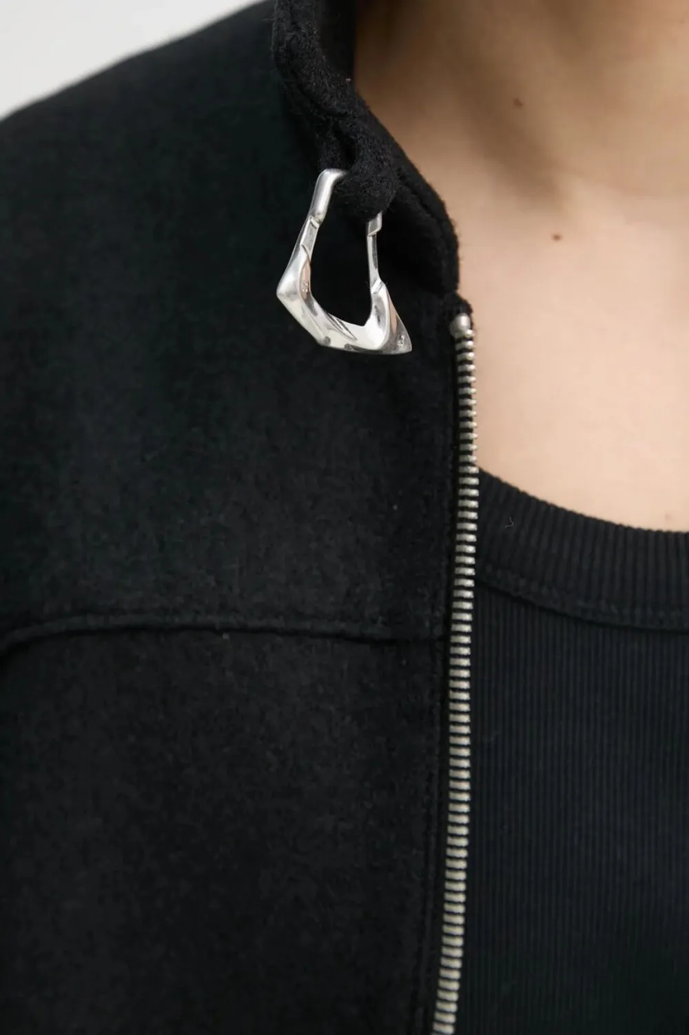 Heliot Emil Igneous High-neck Jacket In Black