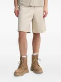 HELIOT EMIL welt-pockets flat-front shorts - Neutrals