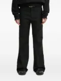HELIOT EMIL pleated panel trousers - Black