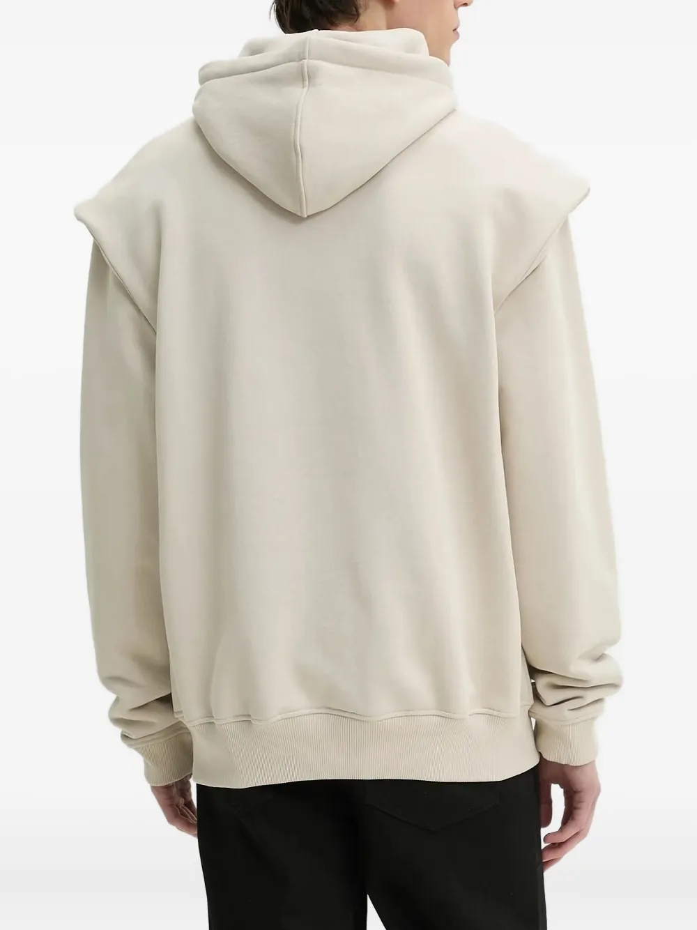 HELIOT EMIL cotton hoodie Wit