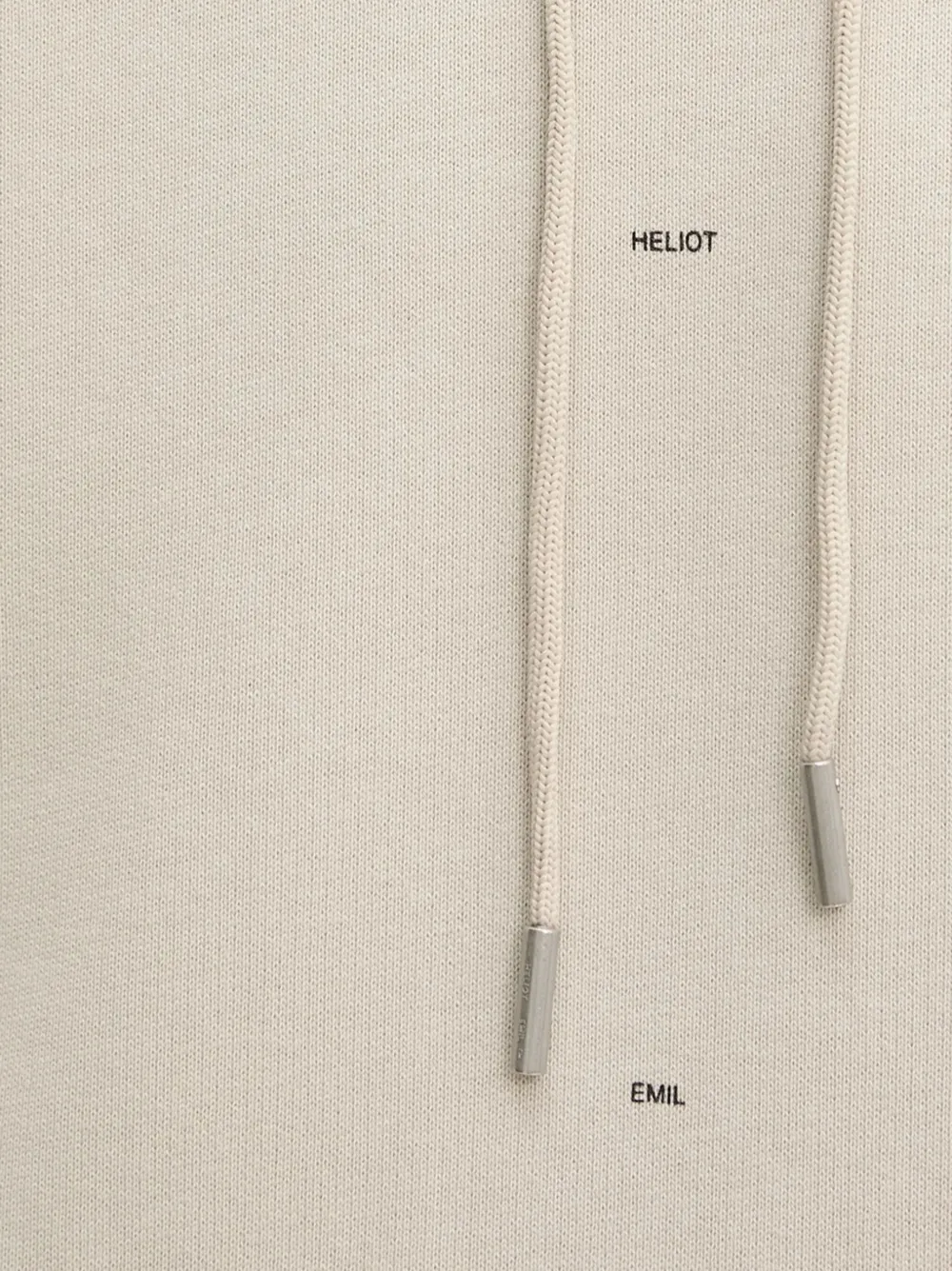 HELIOT EMIL Katoenen hoodie Wit